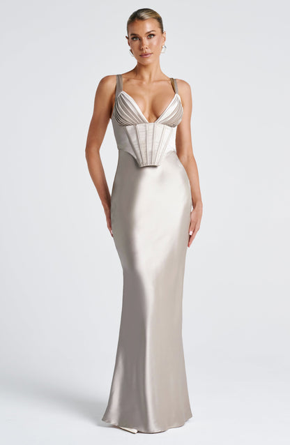 Shae Maxi Dress - Shell Dress Babyboo Fashion Premium Exclusive Design